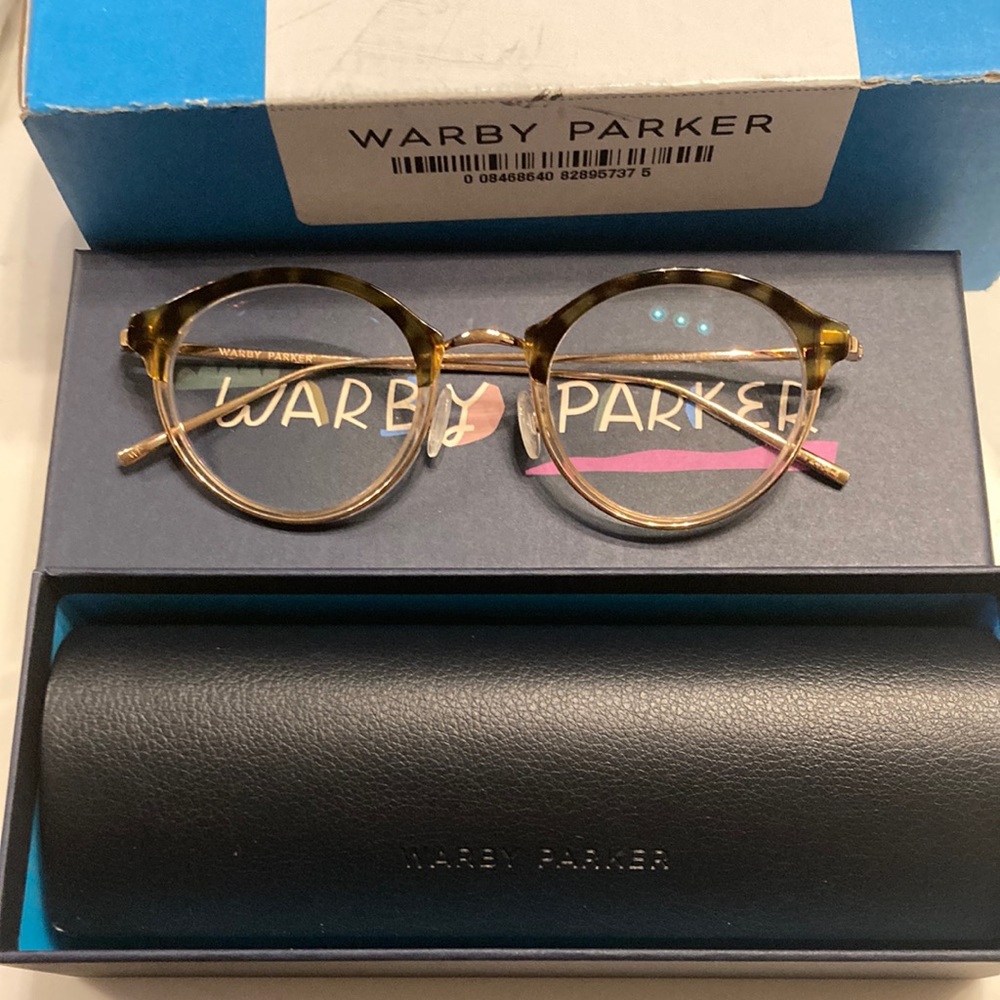 Warby Parker eyeglasses L -4.25 R -4